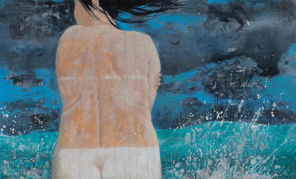 卓利多．得爾志也夫- 暴風警報 -壓克力畫布│90x150 ,2015 (比劃比畫)%2F ZORIKTO DORZHIEV - Storm Warning -acrylic on canvas - 90x150 , 2015( Be Fine Art Gallery)